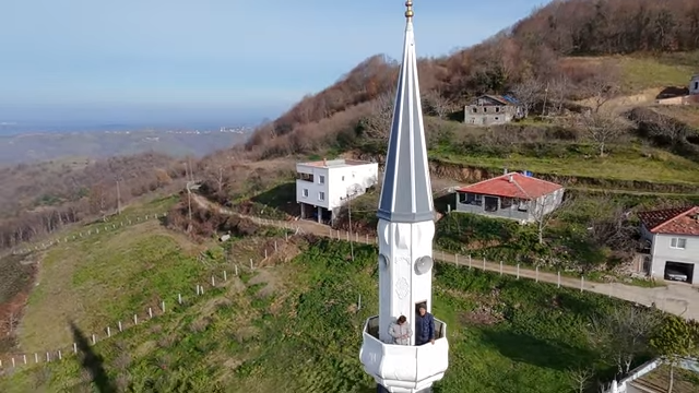 Samsun bafra çamaltı köyü karapınar mahallesi drone çekimi